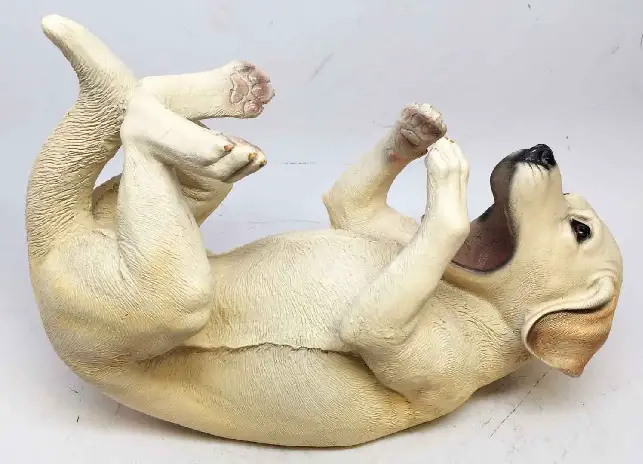 A yellow Kitchen Decor Labrador Retriever