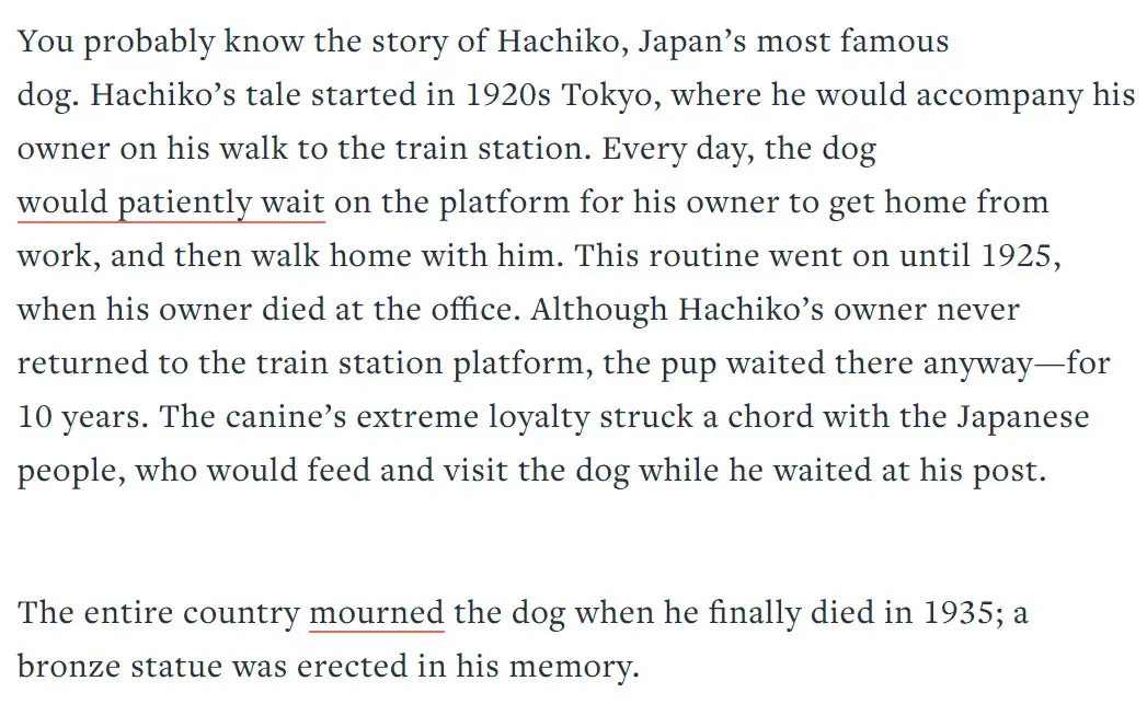fact no. 6 of Akita Inu dog