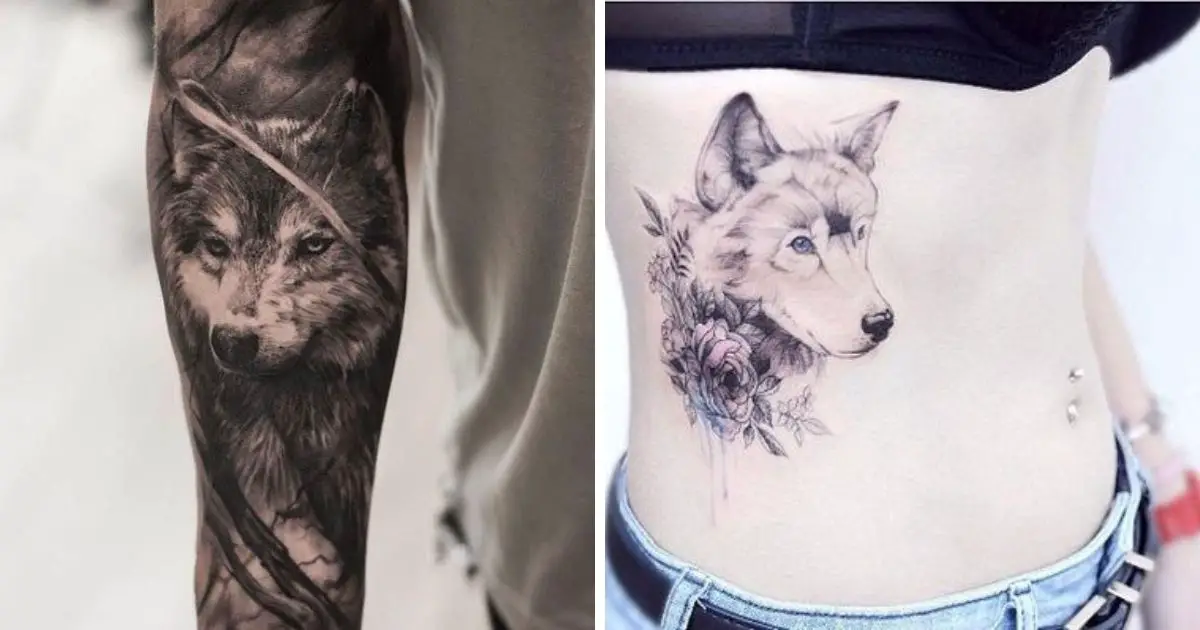 Freehand watercolor husky tattoo by Mentjuh on DeviantArt