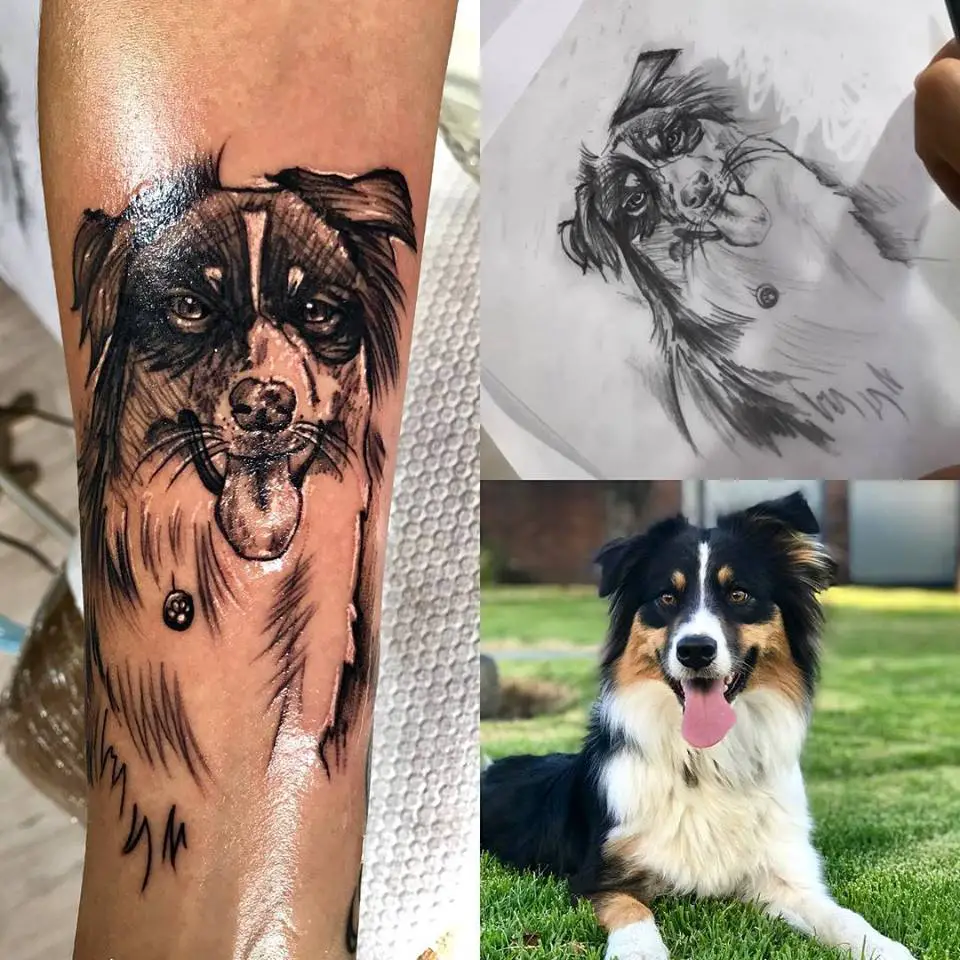 16 Incredible Dog Tattoos That Are True Works of Art  The Dog People by  Rovercom