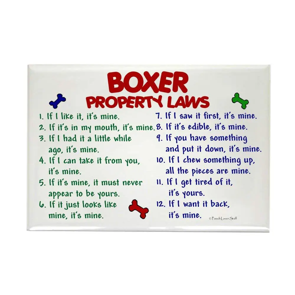 A property laws of boxer