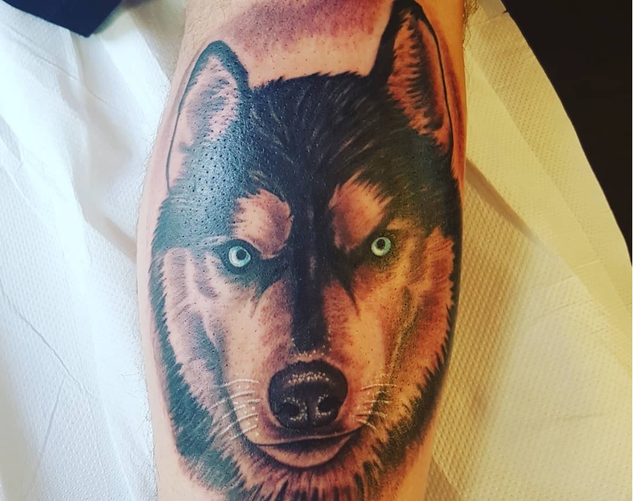 33 Husky Dog Tattoo Designs For Men Page 5 of 9 The Paws