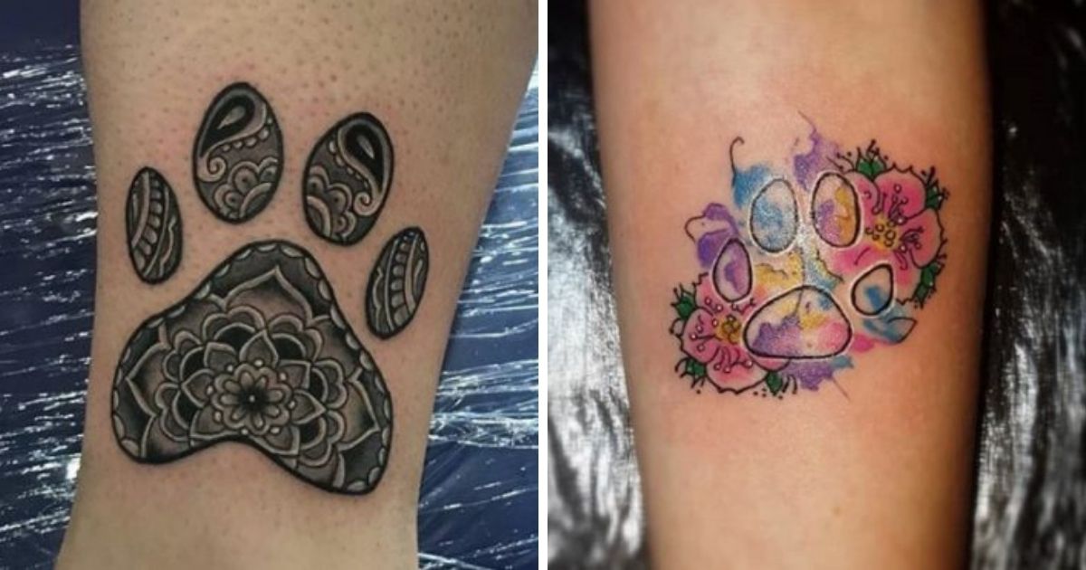 Dog Paw Prints Make The Most Pawesome Tattoos Ever And Heres The Proof  66 Pics  Bored Panda