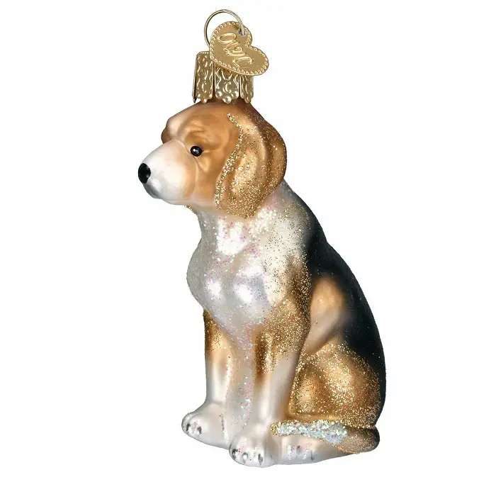 A Beagle Christmas Tree ornament