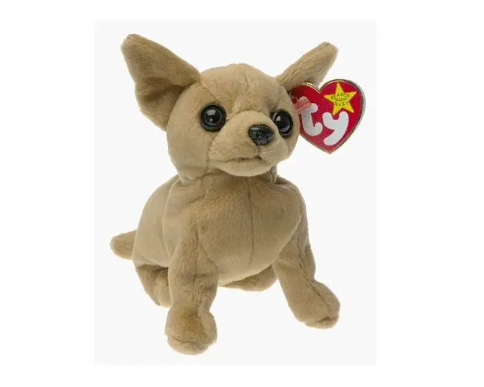 A Chihuahua stuffed toy