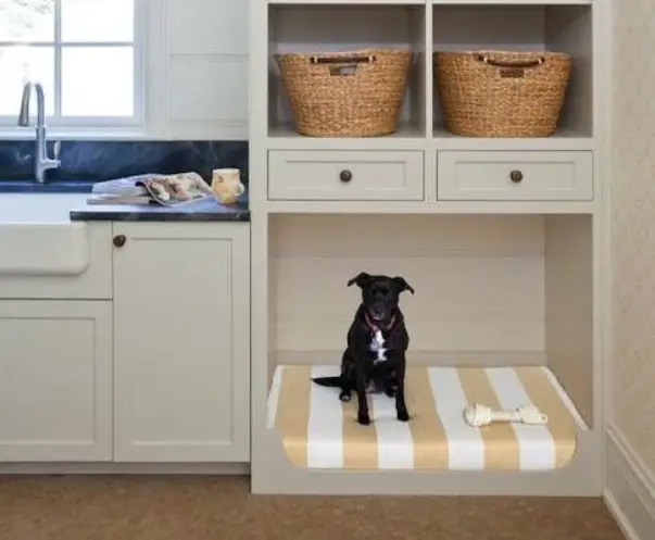 Dog Bed Ideas in the kitchen