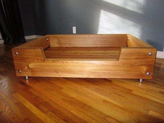 wooden Dog Bed Ideas