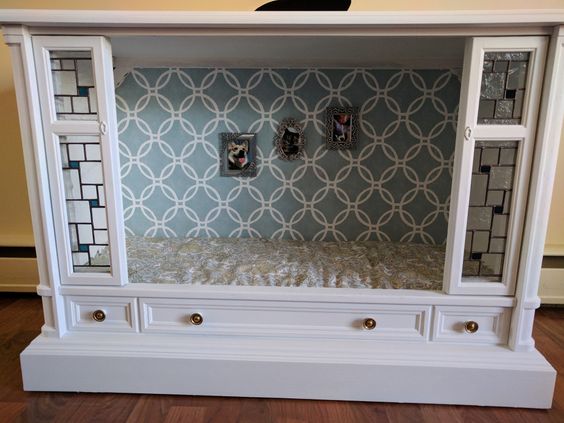 cabinet Dog Bed Ideas