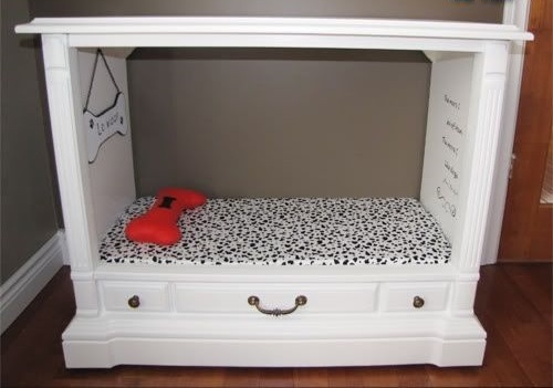 cabinet Dog Bed Ideas