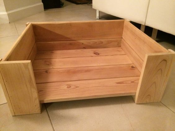 wooden Dog Bed Ideas 