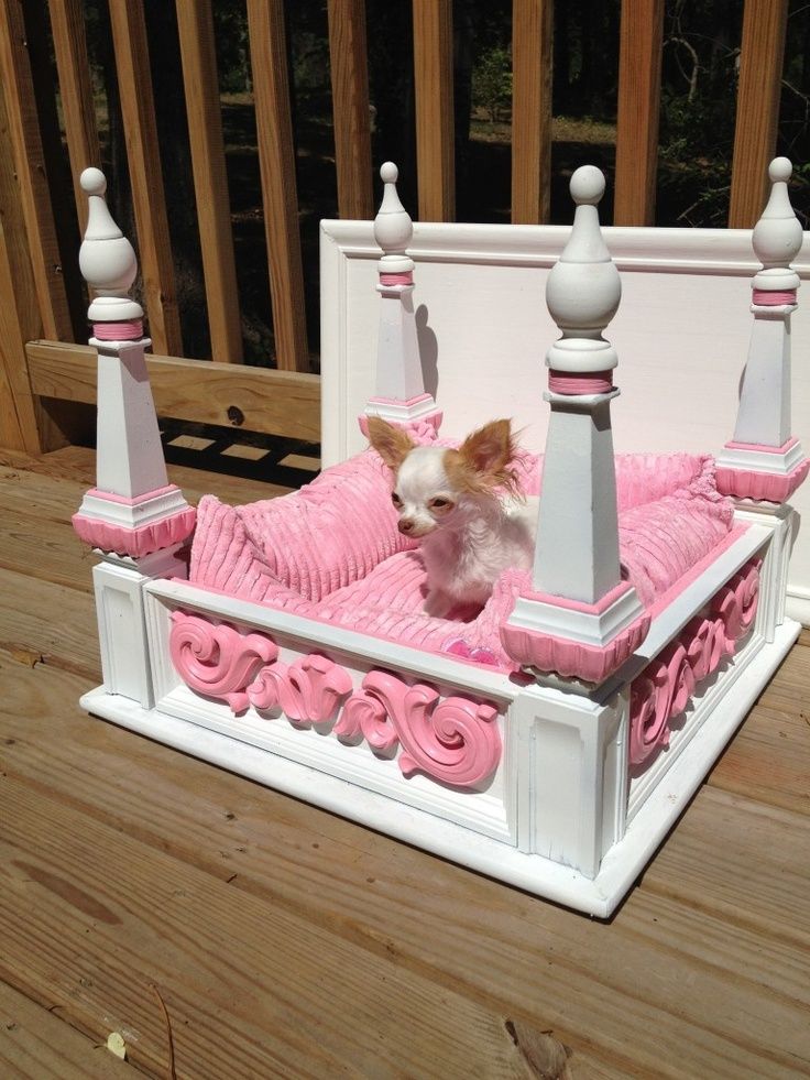 pink princess Dog Bed Ideas