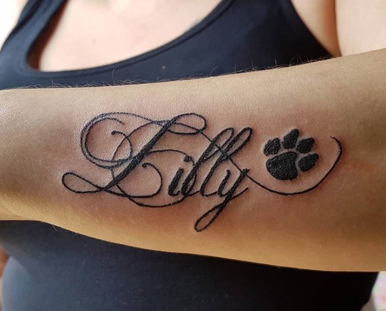 100 Beautiful Pet Tattoos Celebrating The Furry Friends In Our Lives   Bored Panda