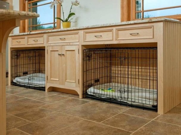 indoor dog kennel ideas