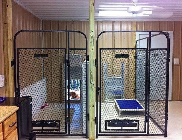 indoor dog kennel ideas