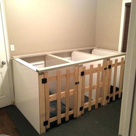 small indoor dog kennel idea