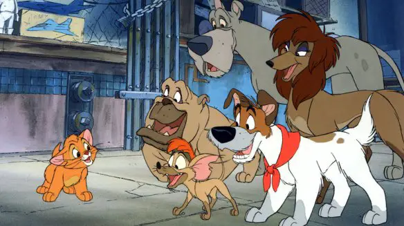 Tito the Chihuahua in the movie Oliver and Company