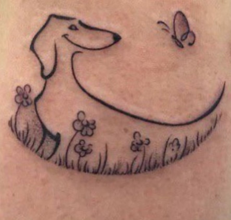 14 Best Dachshund Tattoo Designs You Have Ever Seen - The Paws