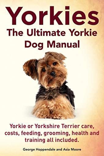 Yorkshire Terrier book with title 