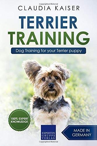Yorkshire Terrier book with title