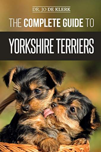 Yorkshire Terrier book with title 