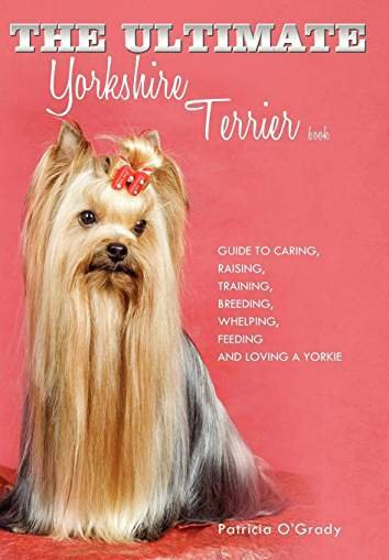 Yorkshire Terrier book with title