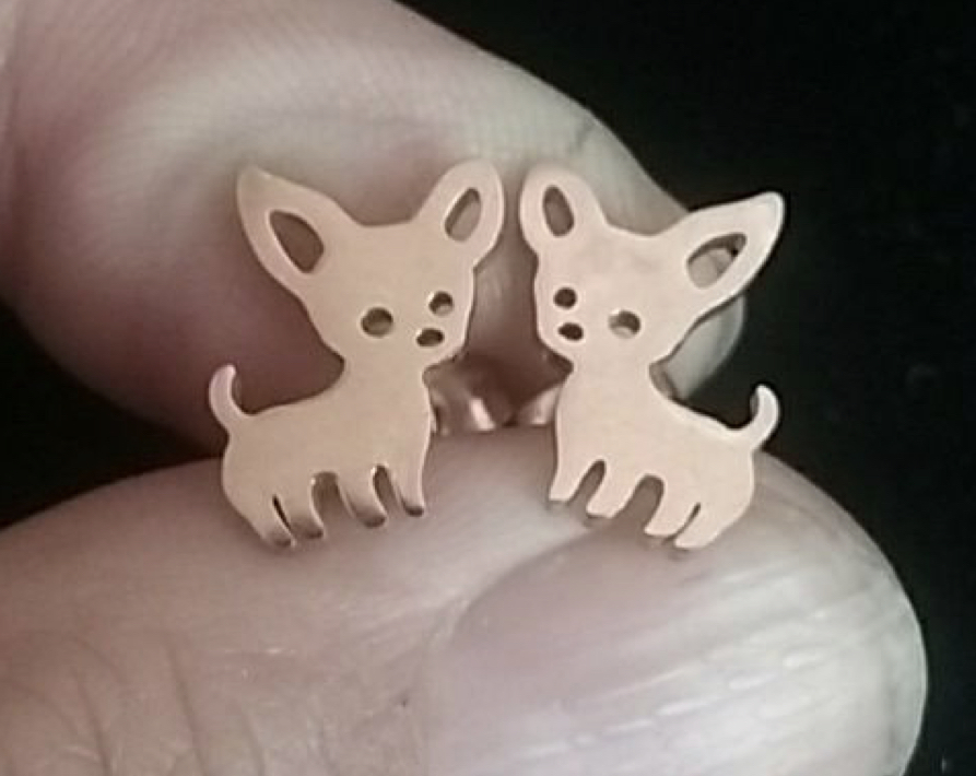 chihuahua earrings