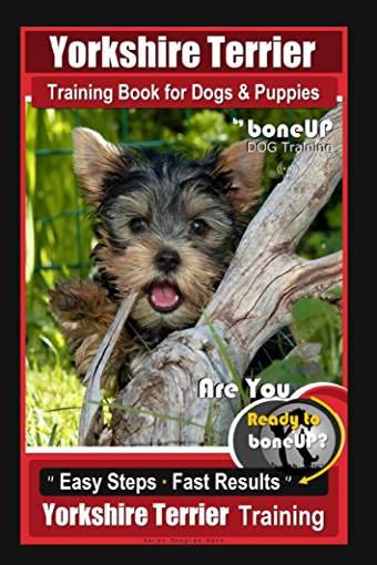 Yorkshire Terrier book with title