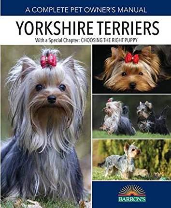 Yorkshire Terrier book with title