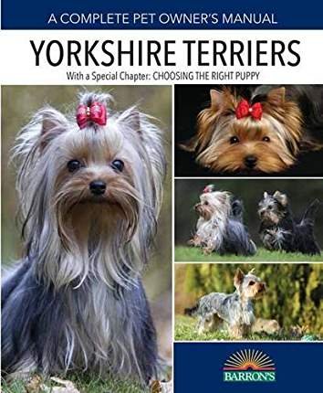 Yorkshire Terrier book with title 