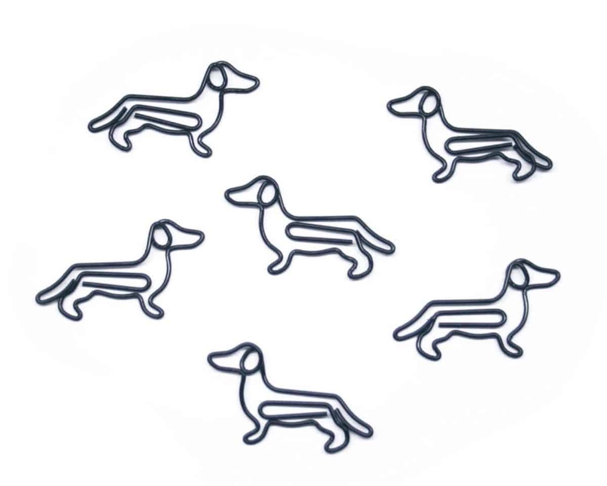 cute dog paper clips!
