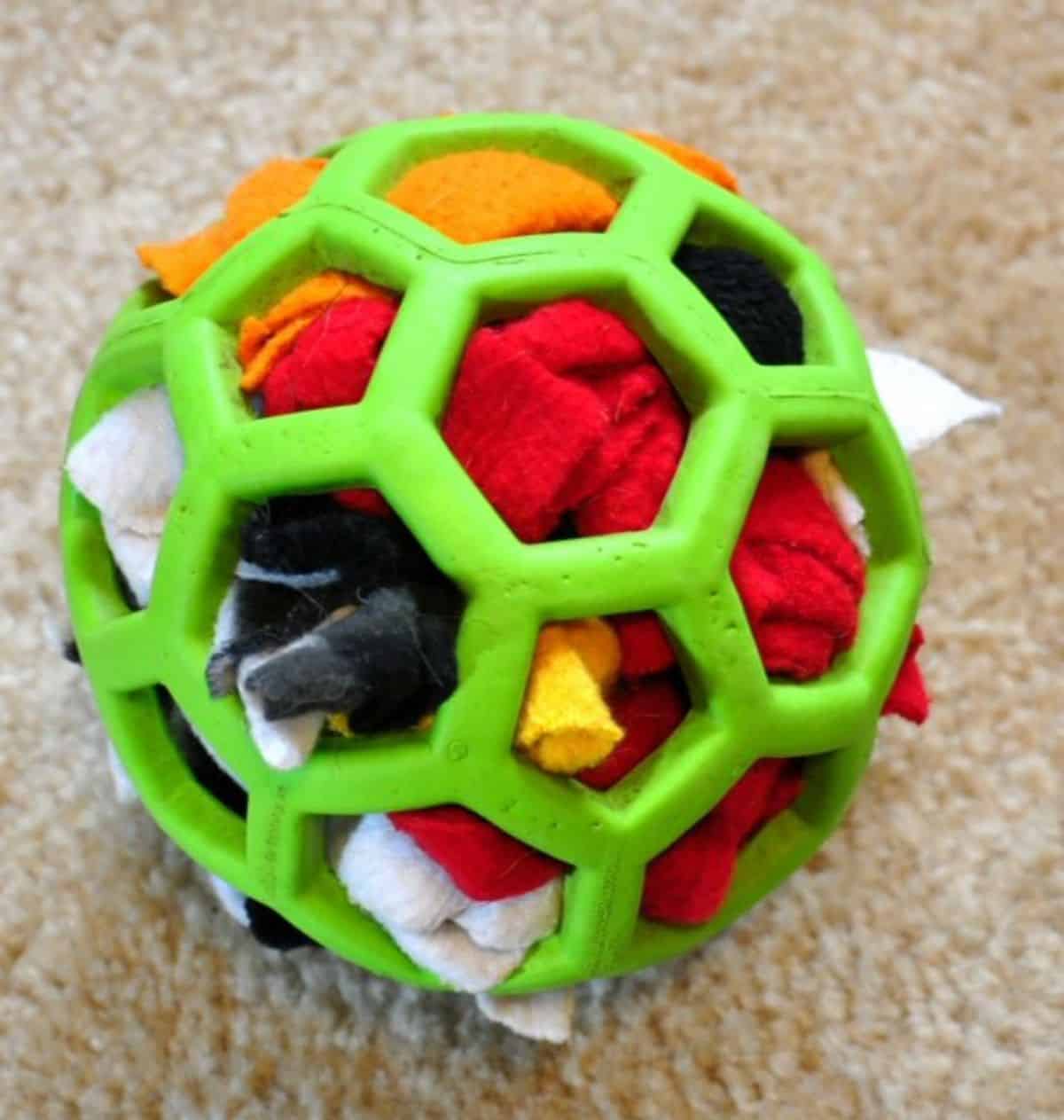 DIY fabric stuffed puzzle toy