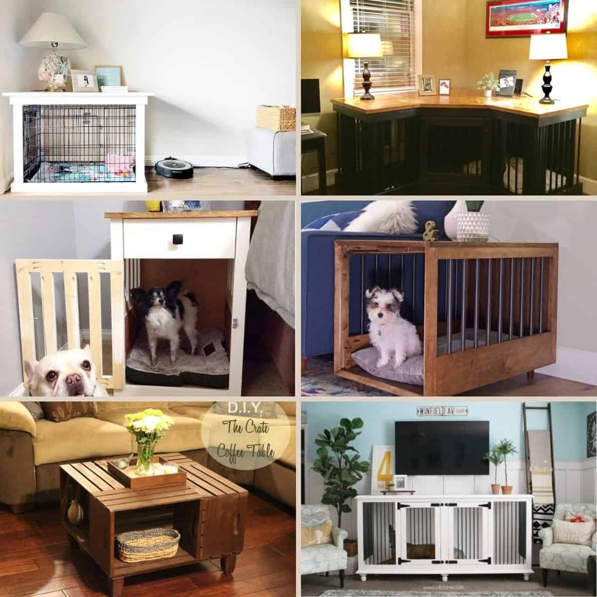 dog toy crate diy