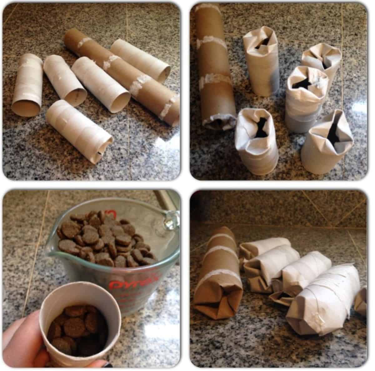 DIY hide and seek treat