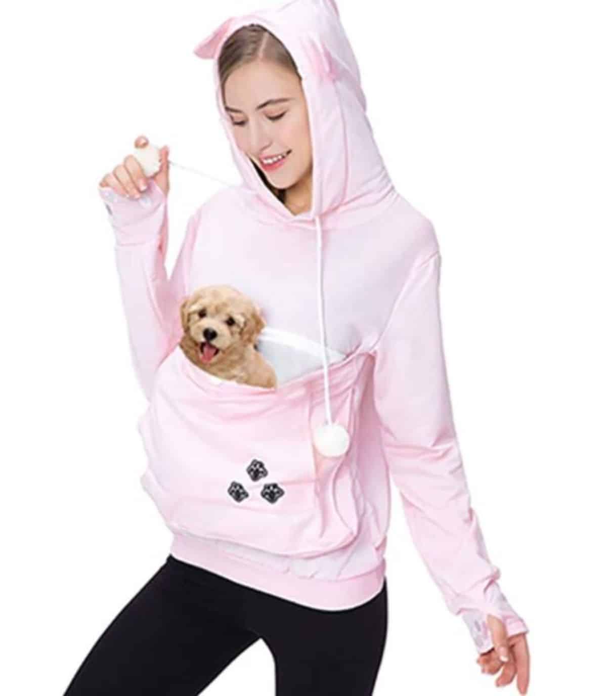 pet pouch hoodie 