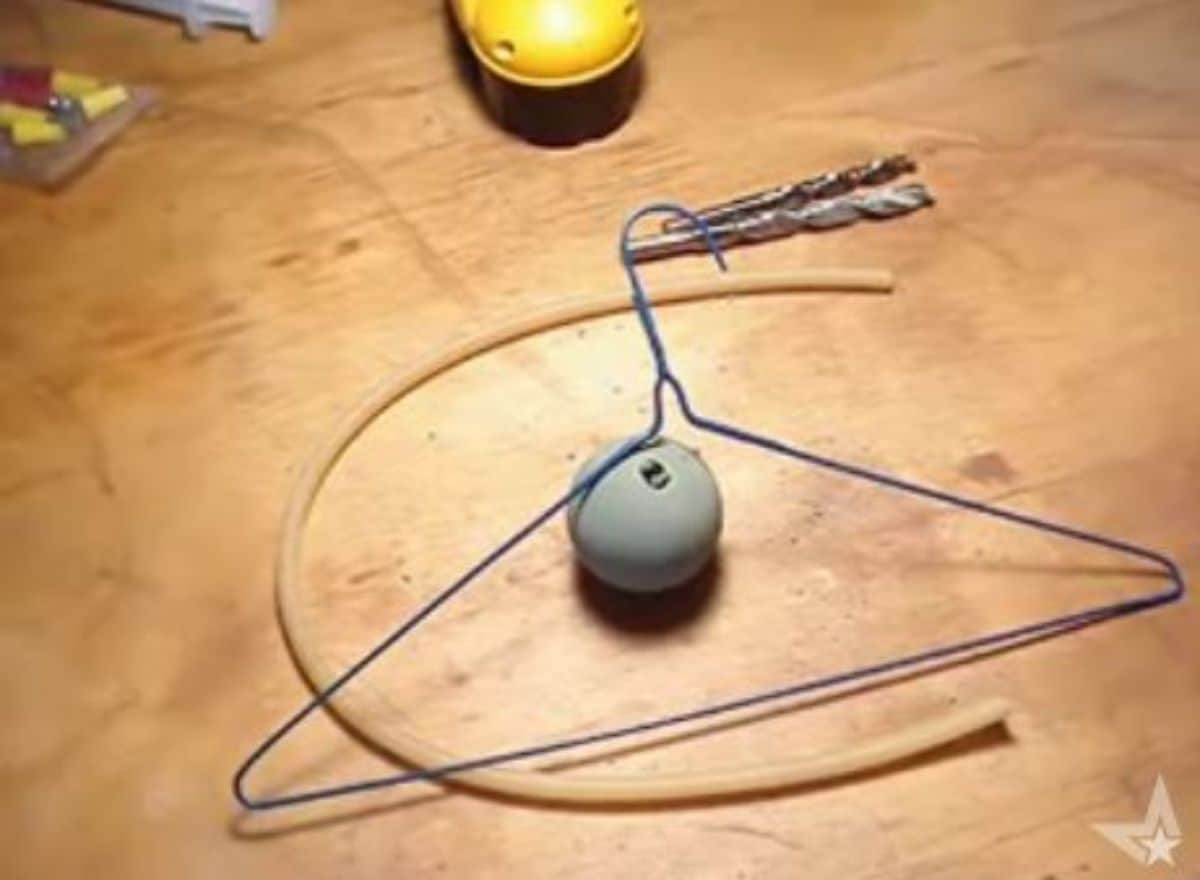 DIY launchable dog toy 