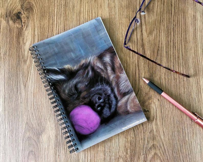 dog notebook 